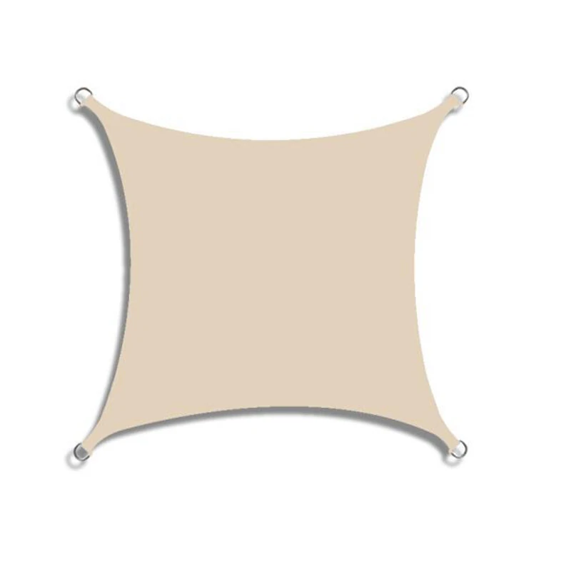 (image for) Outdoor Shade Canopy Waterproof Rain Shelter Sunshade Curtain Corner Shade Sail UV Resistance Sun Protection Camping Tent